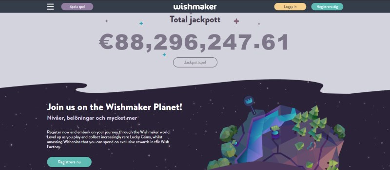 Wishmaker Casino Lobby